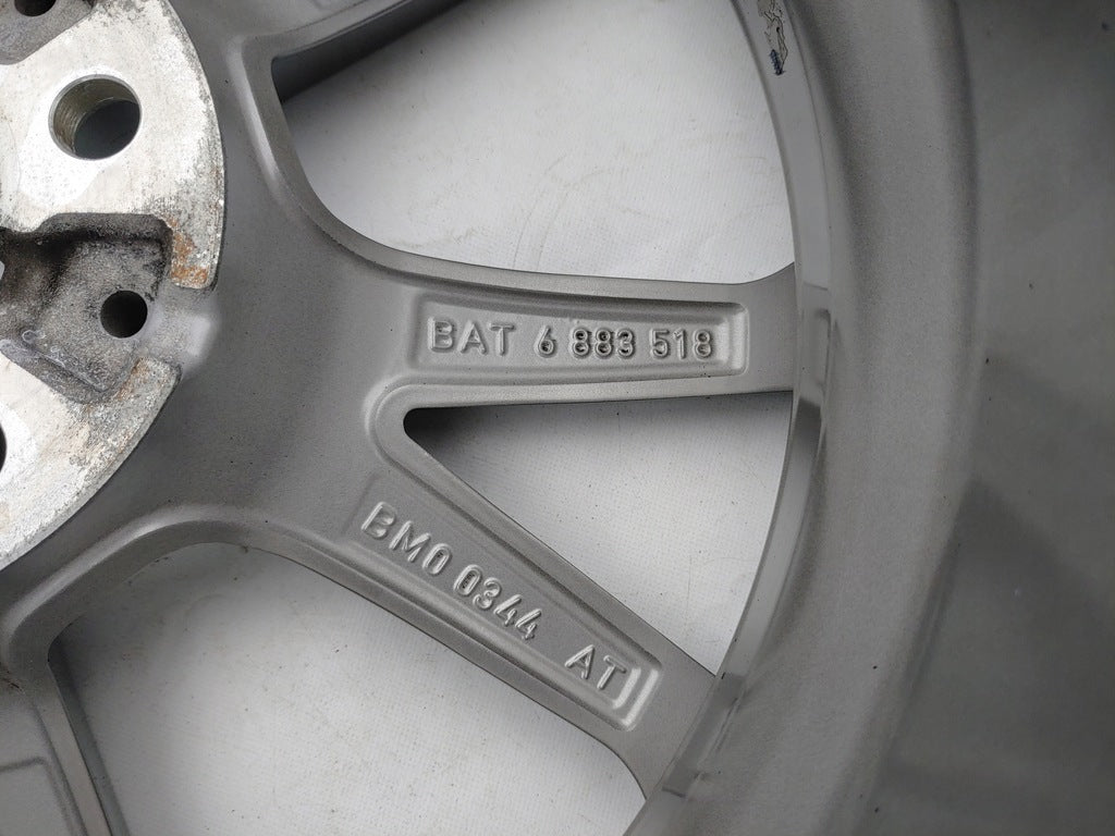 1x Alufelge 17 Zoll 7.5" 5x112 30ET Glanz Grau 6883518 BMW 3 G21 G20 Rim Wheel FEL7349370530wb