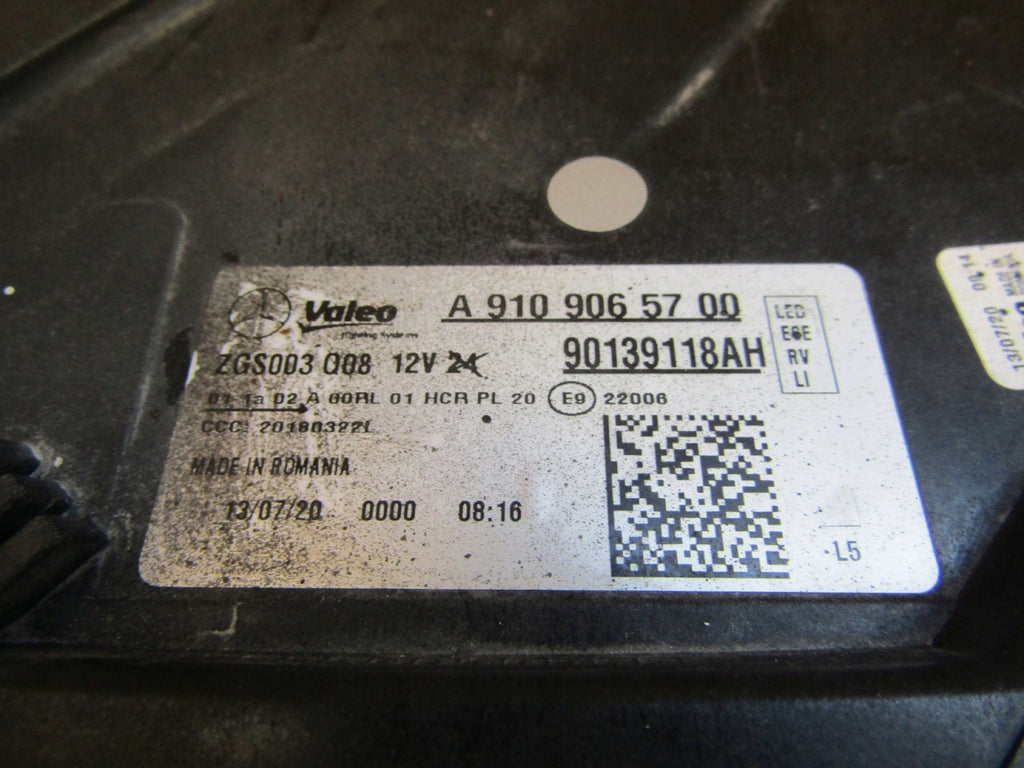 Frontscheinwerfer Mercedes-Benz Sprinter A9109065700 LED Links Headlight SCH3562062765rx