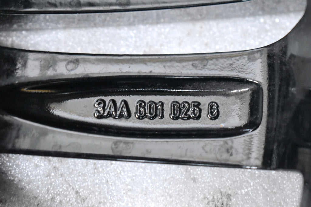 1x Alufelge 17 Zoll 7.5" 5x112 47ET Glanz Silber 3AA601025G VW Passat Rim Wheel FEL4115686455ti