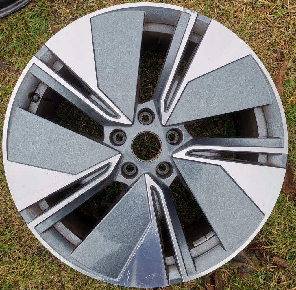 1x Alufelge 19 Zoll 8.0" 5x112 45ET Glanz Silber 5LA601025A Skoda Enyaq FEL2073776843sq