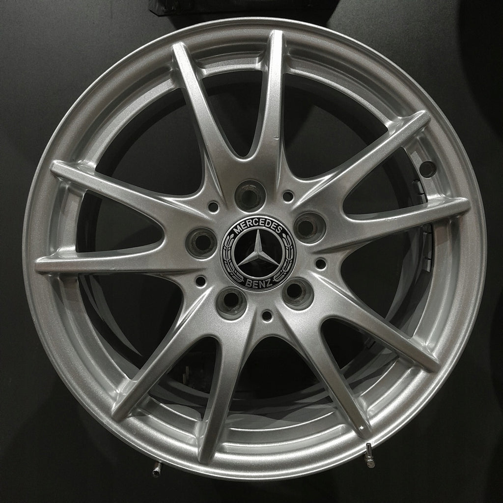 4x Alufelge 16 Zoll 6.5" 5x112 49ET A2464010800 Mercedes-Benz Octavia Iii FEL9123300795pb