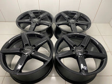 Load image into Gallery viewer, 4x Alufelge 18 Zoll 8.0" 5x112 47ET Glanz Schwarz 8K0071498A Audi A6 A4 FEL7003248296os