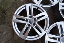 Laden Sie das Bild in den Galerie-Viewer, 4x Alufelge 17 Zoll 7.0" 5x112 42ET Glanz Silber 8W0601025 Audi A4 Rim Wheel FEL1569844039fb