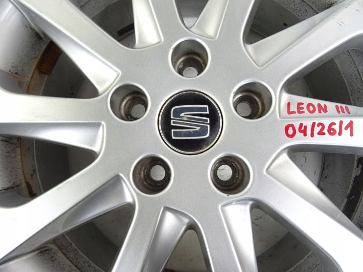 1x Alufelge 16 Zoll 6.5" 5x112 5F0601025A Seat Leon Rim Wheel FEL9889499101ed