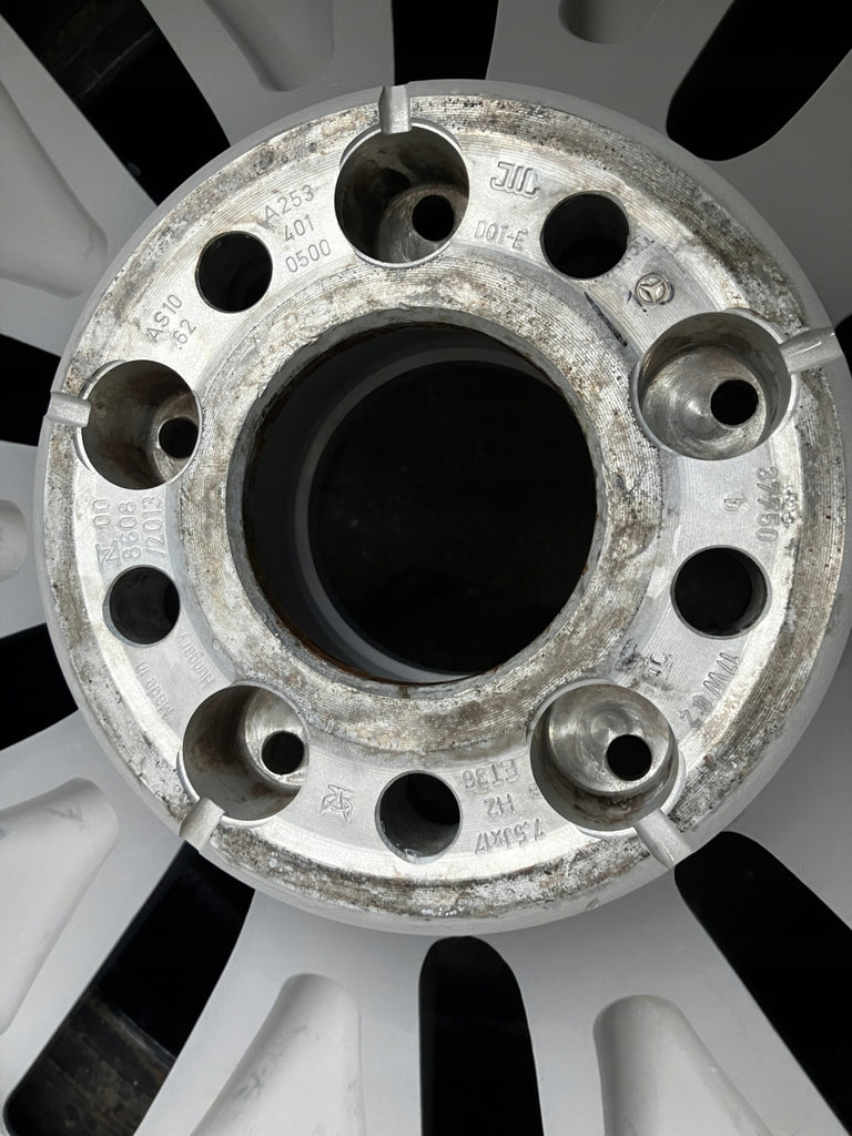 1x Alufelge 17 Zoll 7.5" 5x112 36ET Glanz Silber A2534010500 Mercedes-Benz Glc FEL2484182514mz