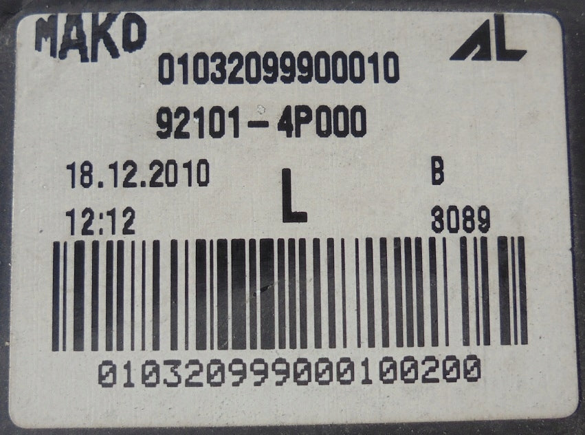 Frontscheinwerfer Hyundai I20 92101-4P000 LED Links Scheinwerfer Headlight