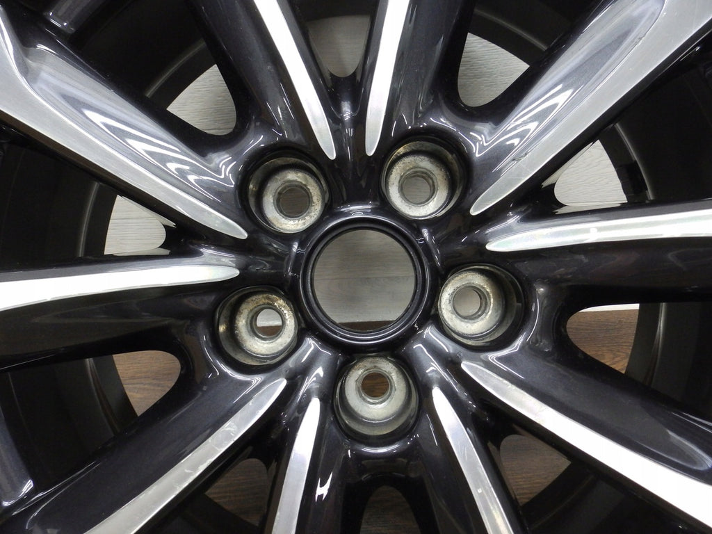 1x Alufelge 18 Zoll 7.0" 5x114.3 50ET Glanz 9965417080 Mazda Cx3 Cx-3 Mg