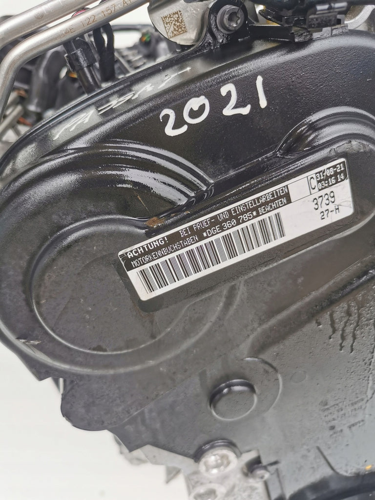Motor Audi Seat Skoda VW I DGE 1.4 TSI 2020 Hybrid Engine Komplett