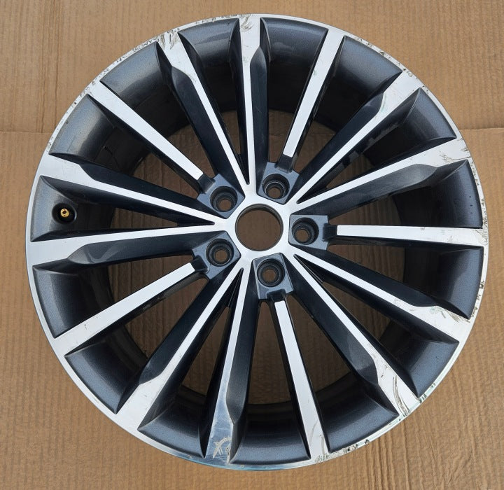 1x Alufelge 19 Zoll 8.0" 5x112 44ET 3V0601025AK- Skoda Superb I Rim Wheel FEL6927711945rh