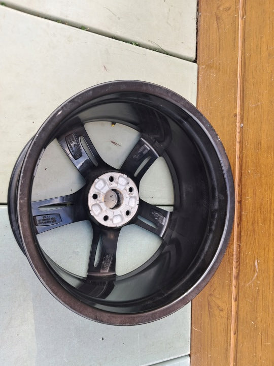 1x Alufelge 19 Zoll 9.0" 5x112 52ET Glanz Schwarz 8S0601025T Audi Tt Rim Wheel FEL9722340108fl