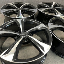 Laden Sie das Bild in den Galerie-Viewer, 4x Alufelge 19 Zoll 7.0" 5x112 34ET Glanz Silber 80A601025K Audi Q5 80 Rim Wheel FEL9830587392mf