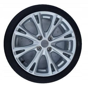 1x Alufelge 17 Zoll 7.0" 4x108 47,5ET Glanz Silber C1BC-MA Ford Fiesta Rim Wheel
