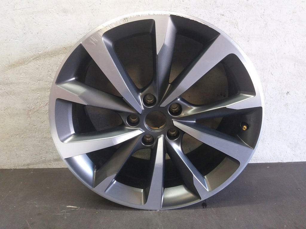 1x Alufelge 18 Zoll 7.5" 5x112 46ET 5FA601025E Seat Leon Rim Wheel