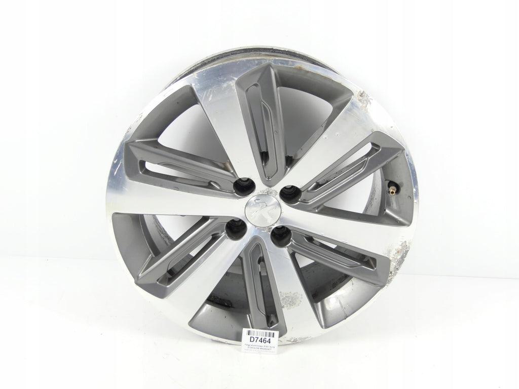 1x Alufelge 18 Zoll 7.5" 4x108 9802462477 Peugeot 3008 Rim Wheel FEL1885561626dw
