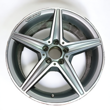 Load image into Gallery viewer, 1x Alufelge 18 Zoll 8.5&quot; 5x112 Glanz A2054011200 Mercedes-Benz W205 Rim Wheel