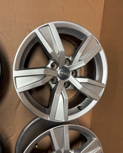 4x Alufelge 16 Zoll 7.0" 5x112 35ET Glanz Silber 8W0601025A Audi B8 I Rim Wheel FEL2291426847em