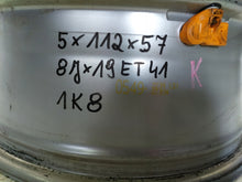 Load image into Gallery viewer, 1x Alufelge 19 Zoll 8.0" 5x112 41ET 1K8601025G VW Rim Wheel FEL7781816113la