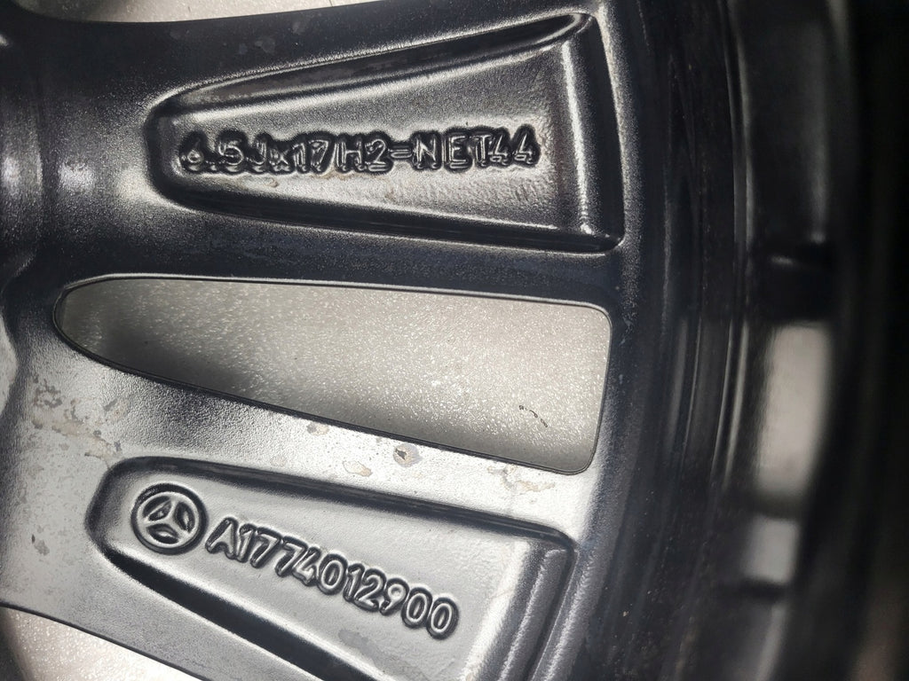 1x Alufelge 17 Zoll 6.5" 5x112 44ET A1774012900 Mercedes-Benz Cla C118 Rim Wheel