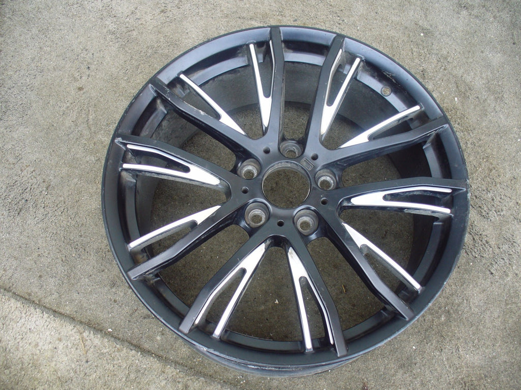 1x Alufelge 19 Zoll 8.0" 5x120 52ET Glanz Schwarz 6862773 BMW 1 F20 Rim Wheel FEL5610068814bi