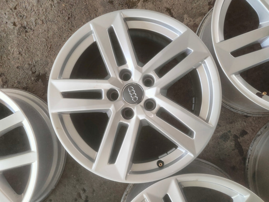 4x Alufelge 17 Zoll 7.0" 5x112 42ET Glanz Silber 8W0601025P Audi A4 B8 Rim Wheel FEL6991222035qt