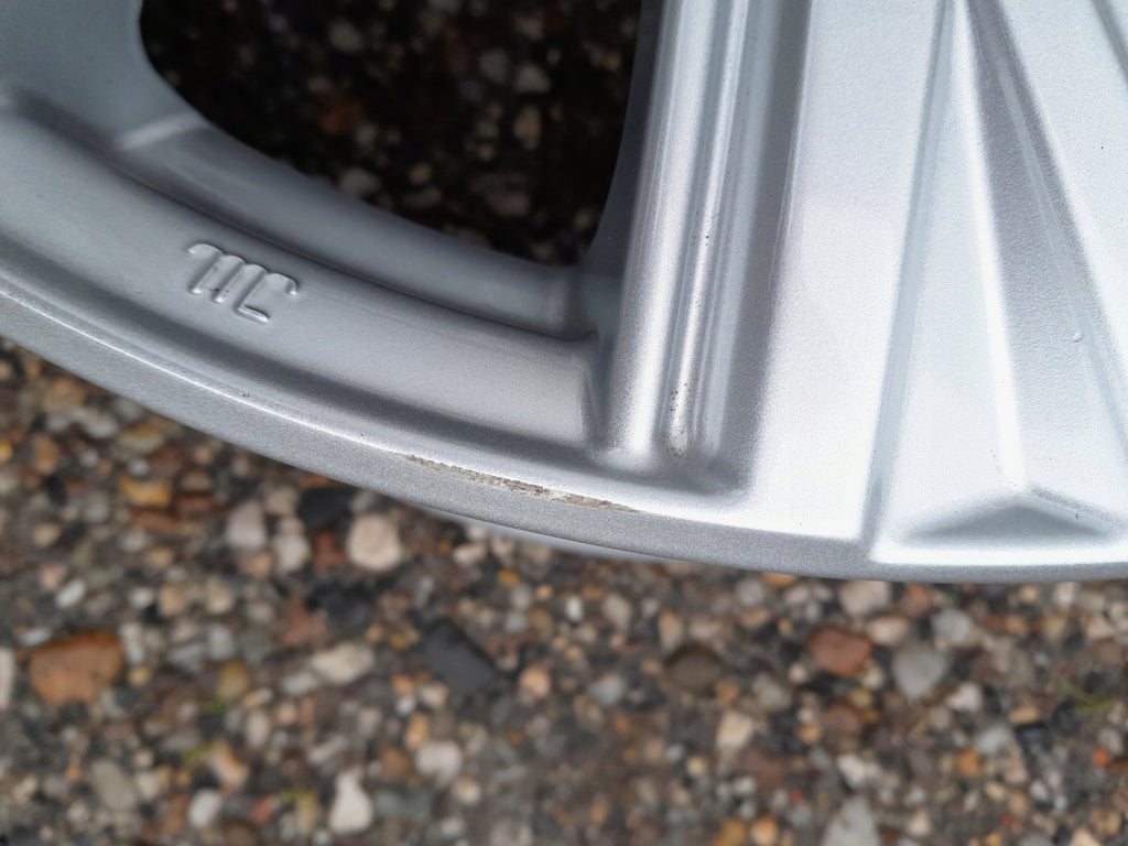 1x Alufelge 17 Zoll 7.0" 5x114.3 50ET Glanz Schwarz PW4570D007 Toyota Rim Wheel FEL2225541338xa