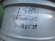 Laden Sie das Bild in den Galerie-Viewer, 1x Alufelge 18 Zoll 8.0" 5x112 39ET Glanz Silber 4K0601025D Audi A6 B9 Rim Wheel FEL9740466197cc