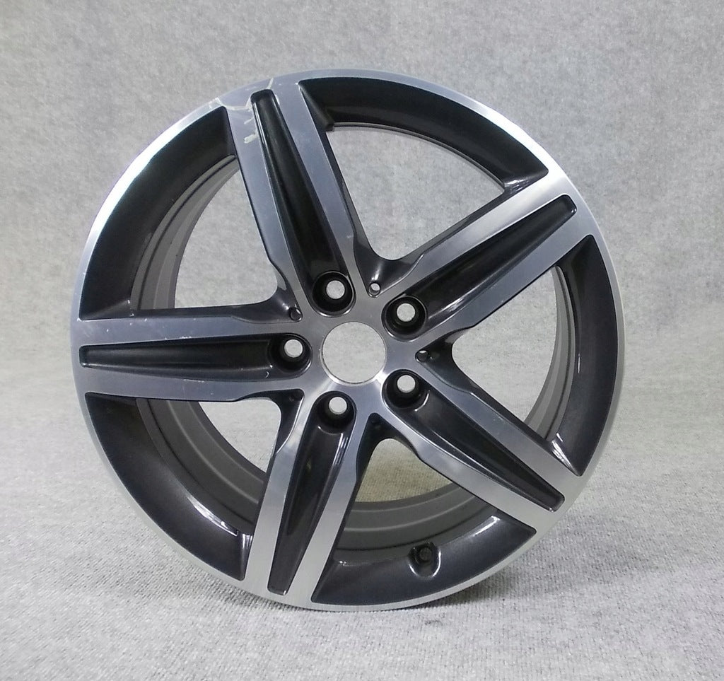 1x Alufelge 17 Zoll 7.5" 5x112 54ET Glanz Graphit 6855091 BMW 2 F45 F46 FEL1229400181zd