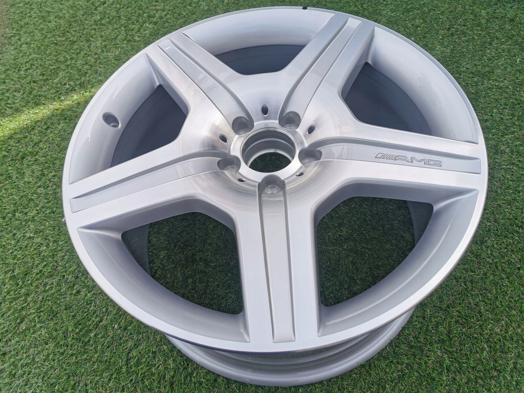 1x Alufelge 19 Zoll 9.5" 5x112 46ET Glanz Silber A1644011902 Mercedes-Benz Amg FEL4796166329qe