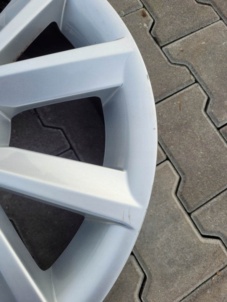 1x Alufelge 16 Zoll 7.0" 5x100 46ET Glanz Silber 6JA601025 Seat Toledo I Fabia FEL4382398954nr