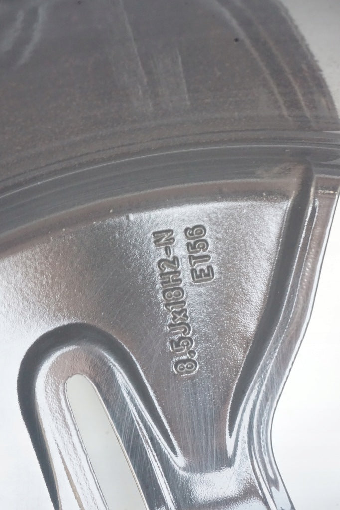 1x Alufelge 18 Zoll 8.5" 5x112 56ET Glanz Schwarz A2054018300 Mercedes-Benz FEL7411421869jo
