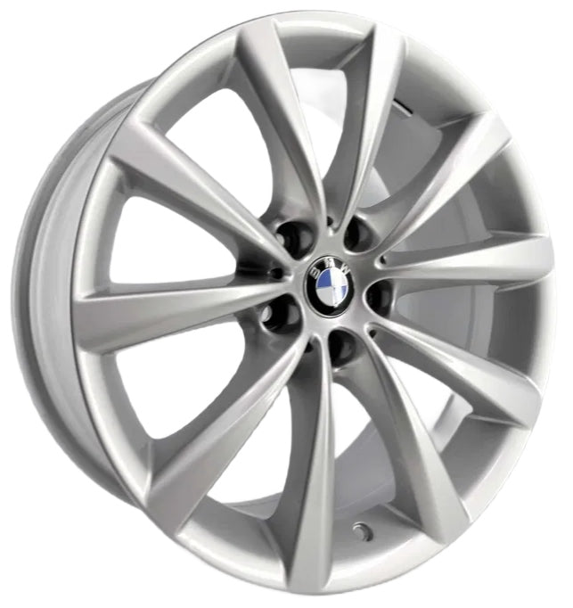 4x Alufelge 18 Zoll 8.0" 5x112 30ET Glanz Silber 6867338 BMW Rim Wheel FEL5096075731kq