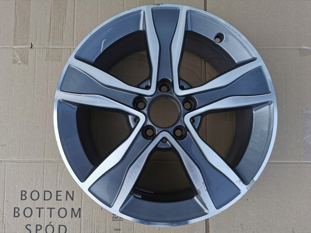 1x Alufelge 17 Zoll 7.0" 5x112 48 5ET A2054010800 Mercedes-Benz W205 Rim Wheel FEL6504234933ia
