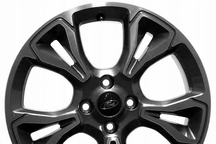 1x Alufelge 18 Zoll 7.0" 4x108 47 5ET Graphit H1BJ1007E1A Ford Fiesta Mg