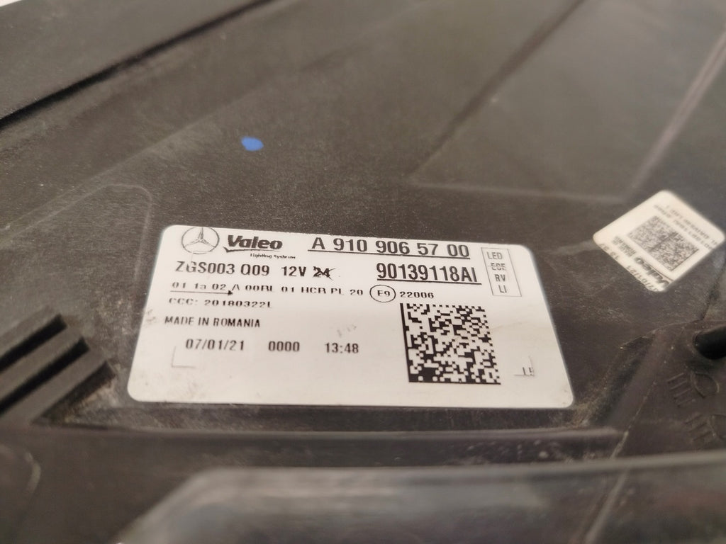 Frontscheinwerfer Mercedes-Benz Sprinter A9109065700 Full LED Links Headlight