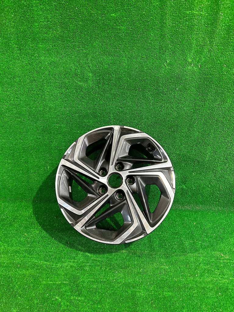 1x Alufelge 16 Zoll 6.5" 5x114.3 50ET Glanz Graphit 52910-G4600 Hyundai I30 Iii