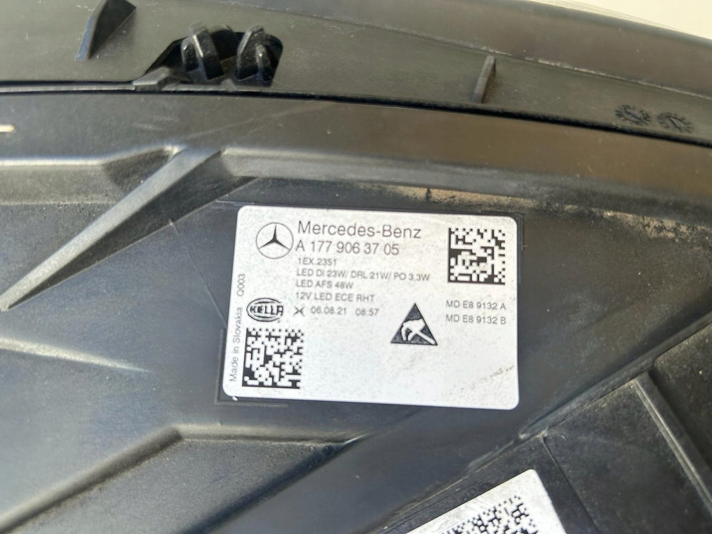 Frontscheinwerfer Mercedes-Benz W177 1779063705 LED Links Scheinwerfer Headlight SCH5584376510ip