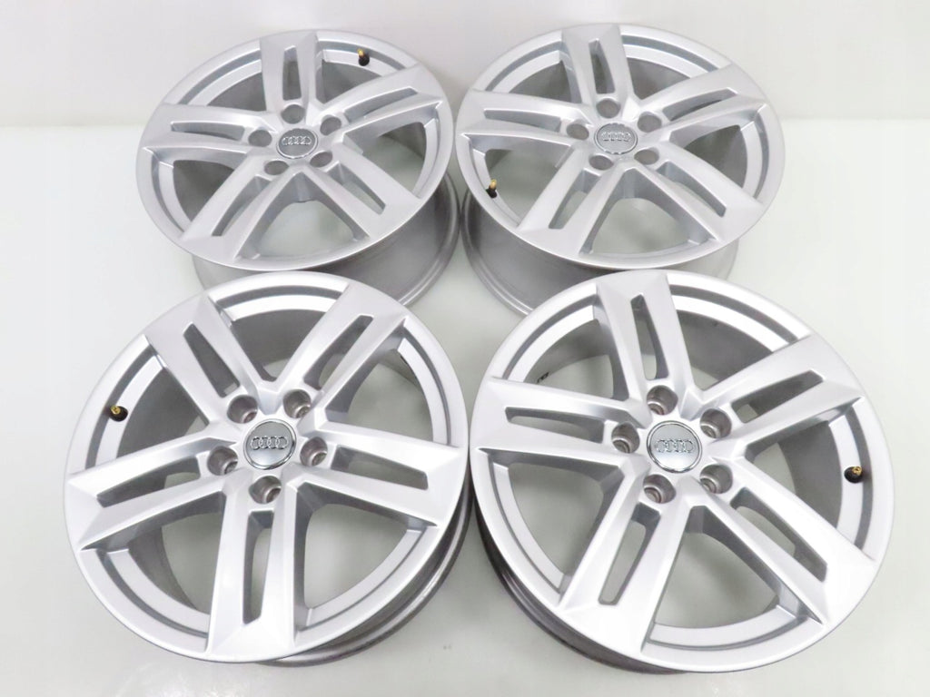 4x Alufelge 17 Zoll 7.0" 5x112 42ET Silber 8W0601025P Audi A4 B8 Rim Wheel FEL4710603905pc