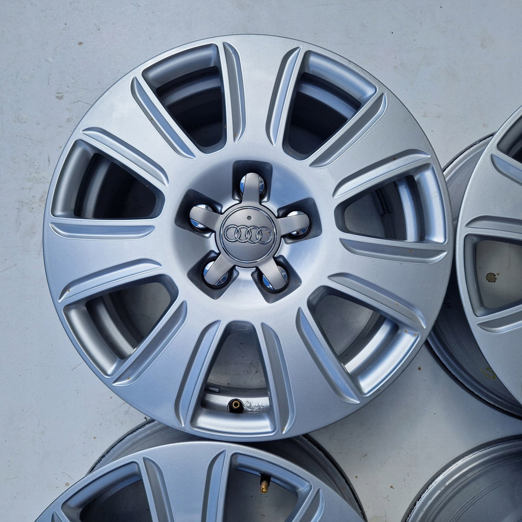 1x Alufelge 16 Zoll 6.5" 5x112 33ET Glanz Silber 8U0601025 Audi C5 A4 B6 B7