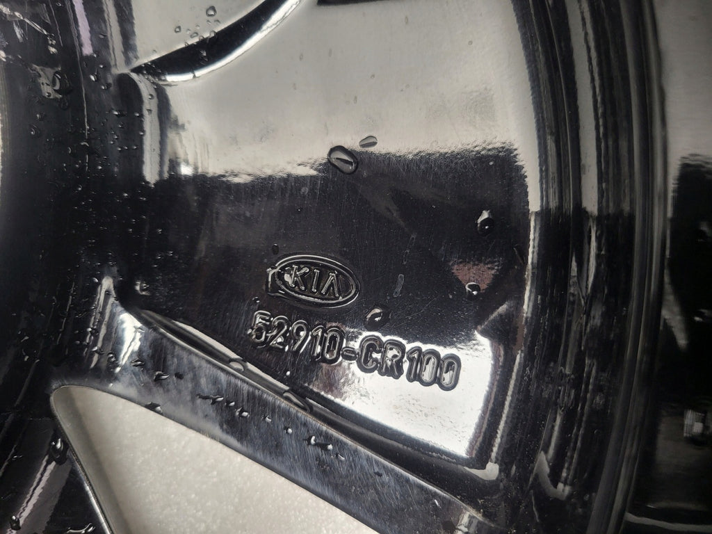 1x Alufelge 16 Zoll 6.5" 5x114.3 50ET Glanz Schwarz 52910-CR100 Kia Optima FEL8759974156cz