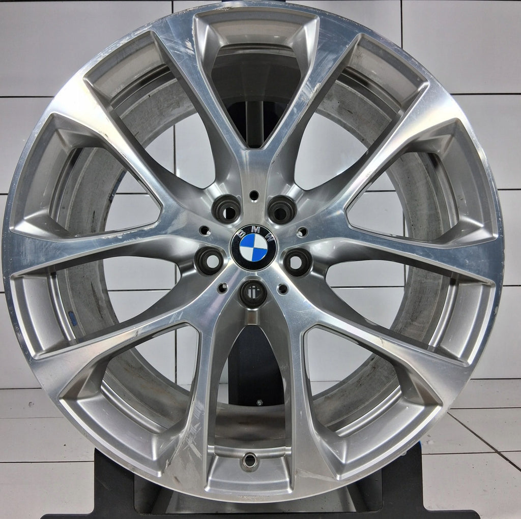1x Alufelge 20 Zoll 10.5" 5x112 40ET Glanz Silber 6883758 BMW Rim Wheel FEL3663052587xr