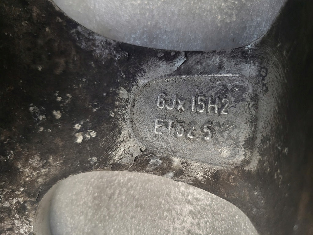 1x Alufelge 15 Zoll 6.0" 4x108 52 5ET XS4J-1007-GA XS4J-GA MA-DAR81 Ford Fiesta FEL2851380013wp