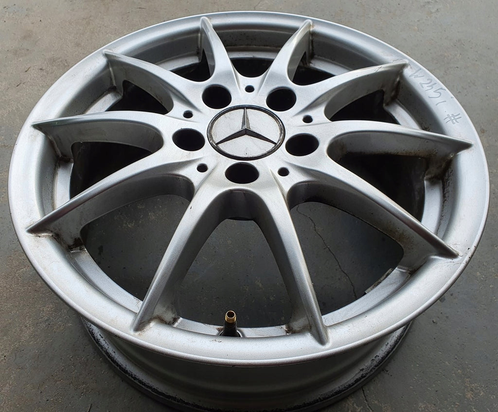 1x Alufelge 16 Zoll 6.0" 5x112 46ET 6JX16W2ET46 Mercedes-Benz W245 W169