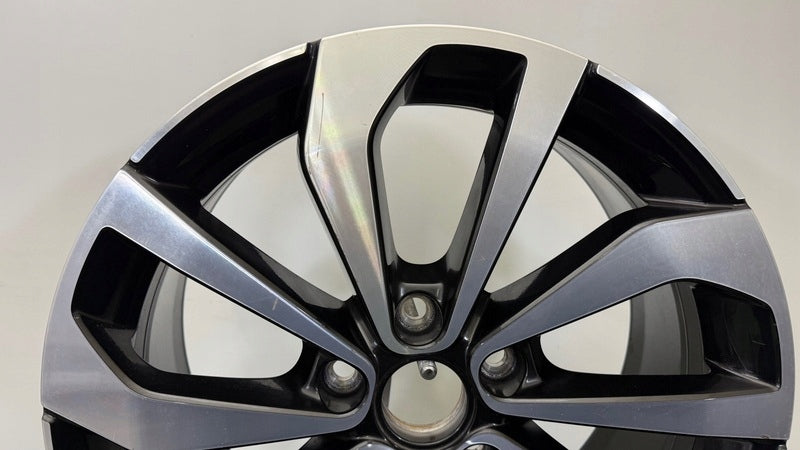 1x Alufelge 17 Zoll 7.0" 5x112 45ET Glanz Schwarz 2GA601025AC VW Rim Wheel FEL9522616611zl