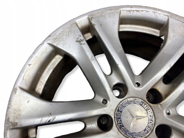 1x Alufelge 17 Zoll Grau A2124010902 Mercedes-Benz W212 Rim Wheel FEL2120054915ht