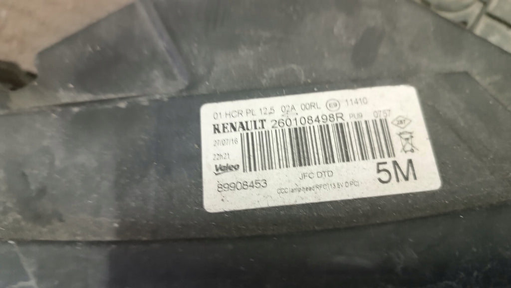 Frontscheinwerfer Renault Espace V 260108498R 89908453 Full LED Rechts Headlight SCH2159476596xi