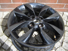 Laden Sie das Bild in den Galerie-Viewer, 1x Alufelge 16 Zoll 6.5&quot; 4x100 40ET Glanz Schwarz Opel Corsa Rim Wheel