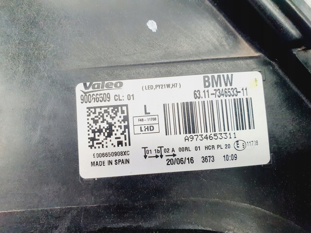 Frontscheinwerfer BMW X1 F48 7346533 Links Scheinwerfer Headlight SCH9094122693im