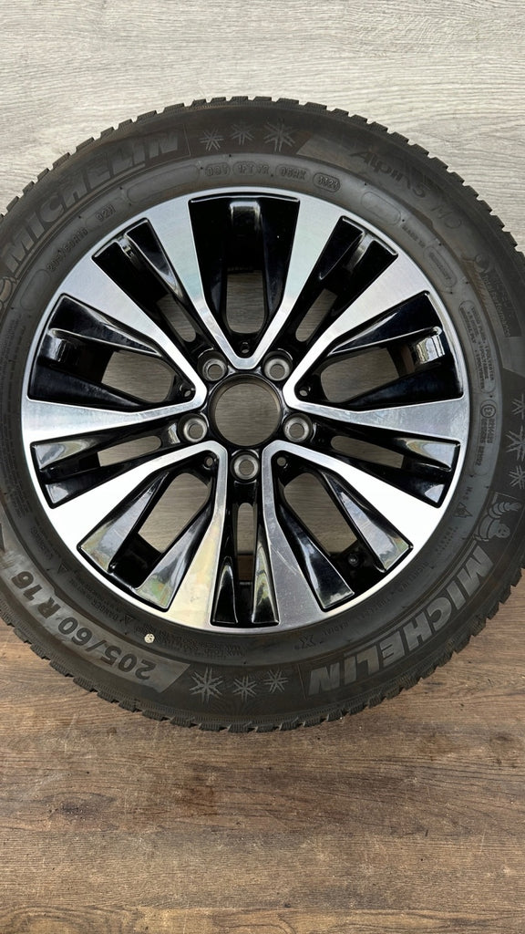 1x Alufelge 16 Zoll 6.5" 5x112 44ET Matt Schwarz Mercedes-Benz W177 Rim Wheel FEL3884152742jb