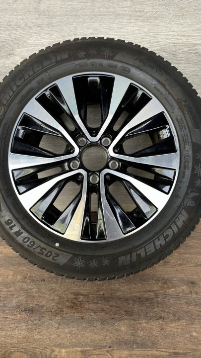 1x Alufelge 16 Zoll 6.5" 5x112 44ET Matt Schwarz Mercedes-Benz W177 Rim Wheel FEL3884152742jb