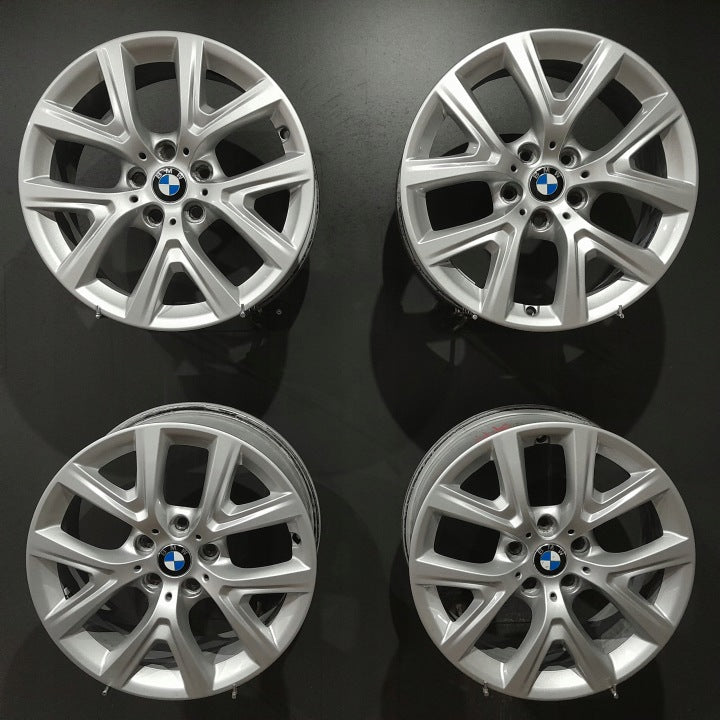 4x Alufelge 17 Zoll 6.5" 5x112 39ET Glanz Silber 6856076-BM BMW F39 X1 F48 FEL5375346449cz